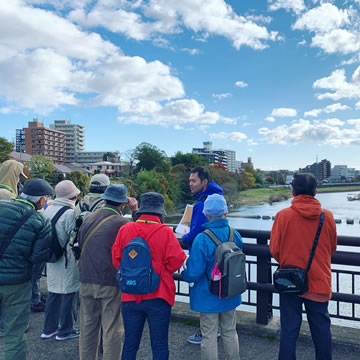 シャチョウのまち歩き講座